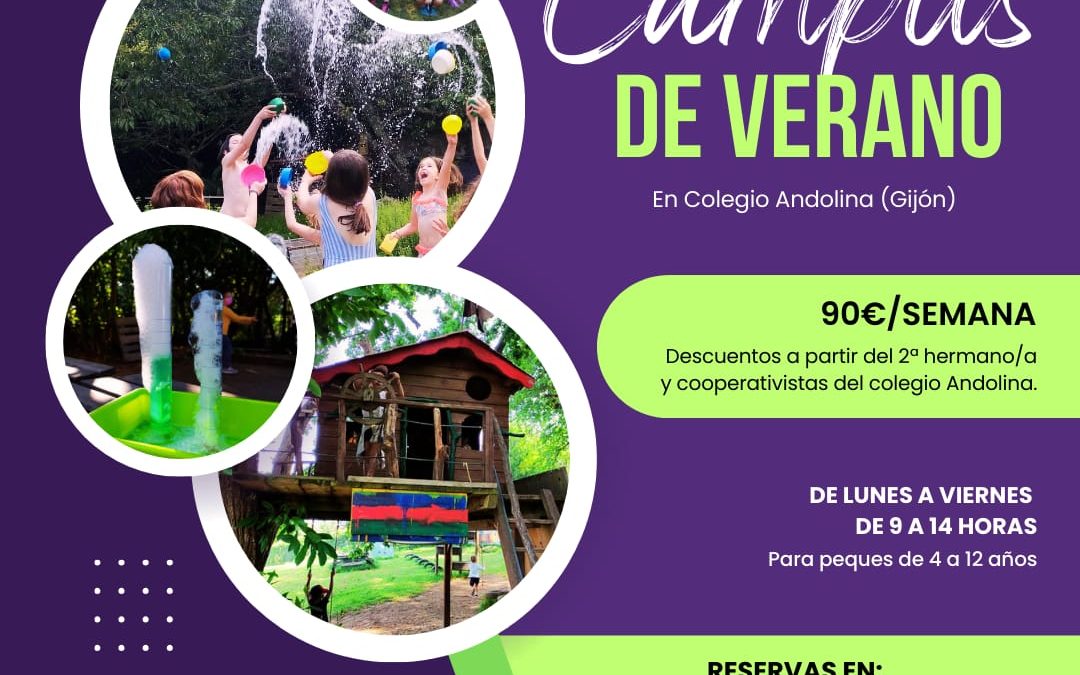 CAMPUS DE VERANO 2025 EN EL COLEGIO ANDOLINA