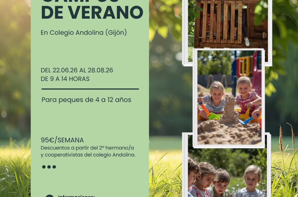 CAMPUS DE VERANO EN EL COLEGIO ANDOLINA 2026