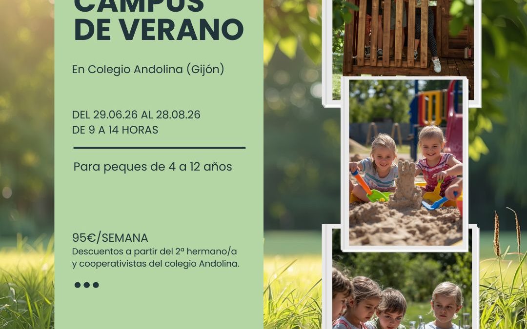 CAMPUS DE VERANO EN EL COLEGIO ANDOLINA 2026